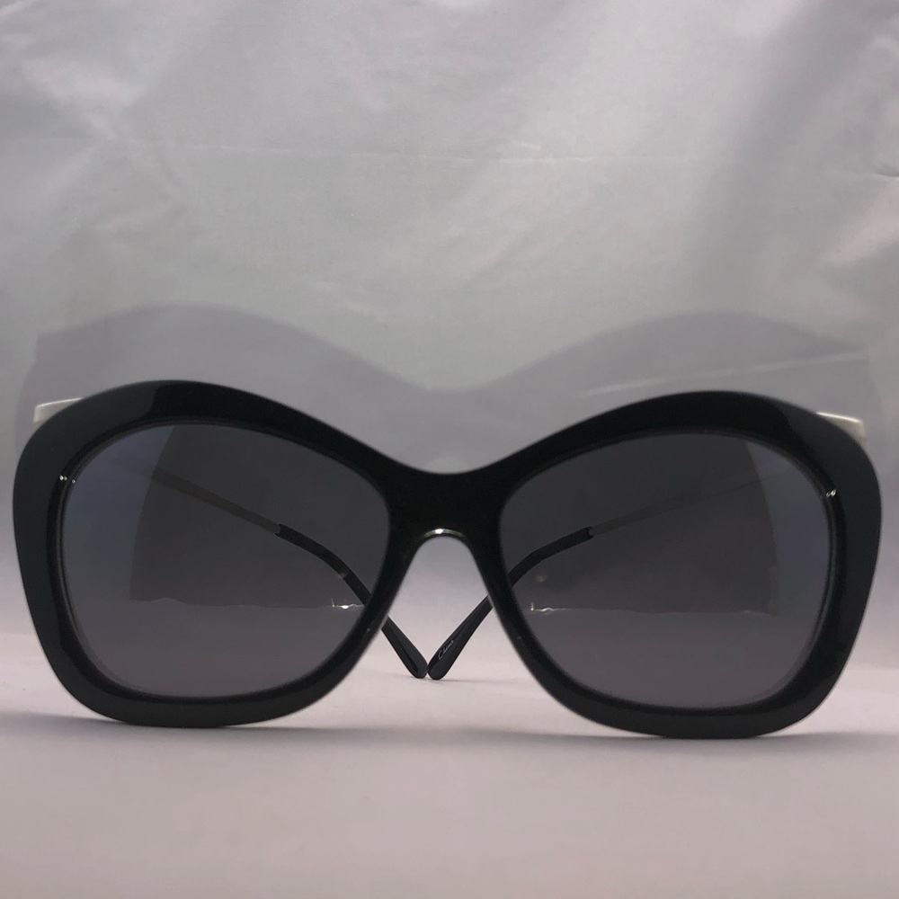 Black sunglasses with silver arms. NWOT
